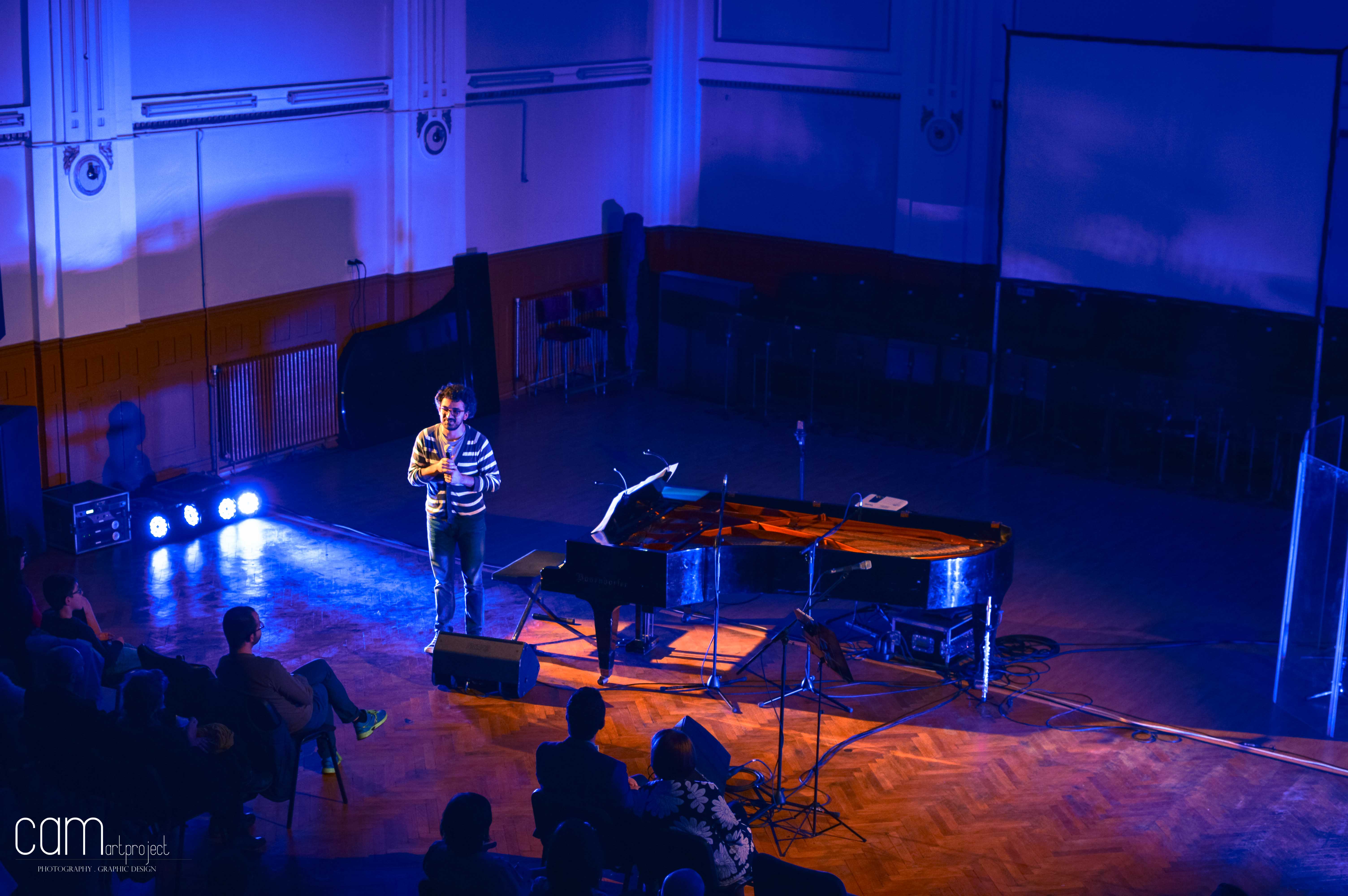 Pianist Teo Milea performing New Album Release Open Minds (2016)
