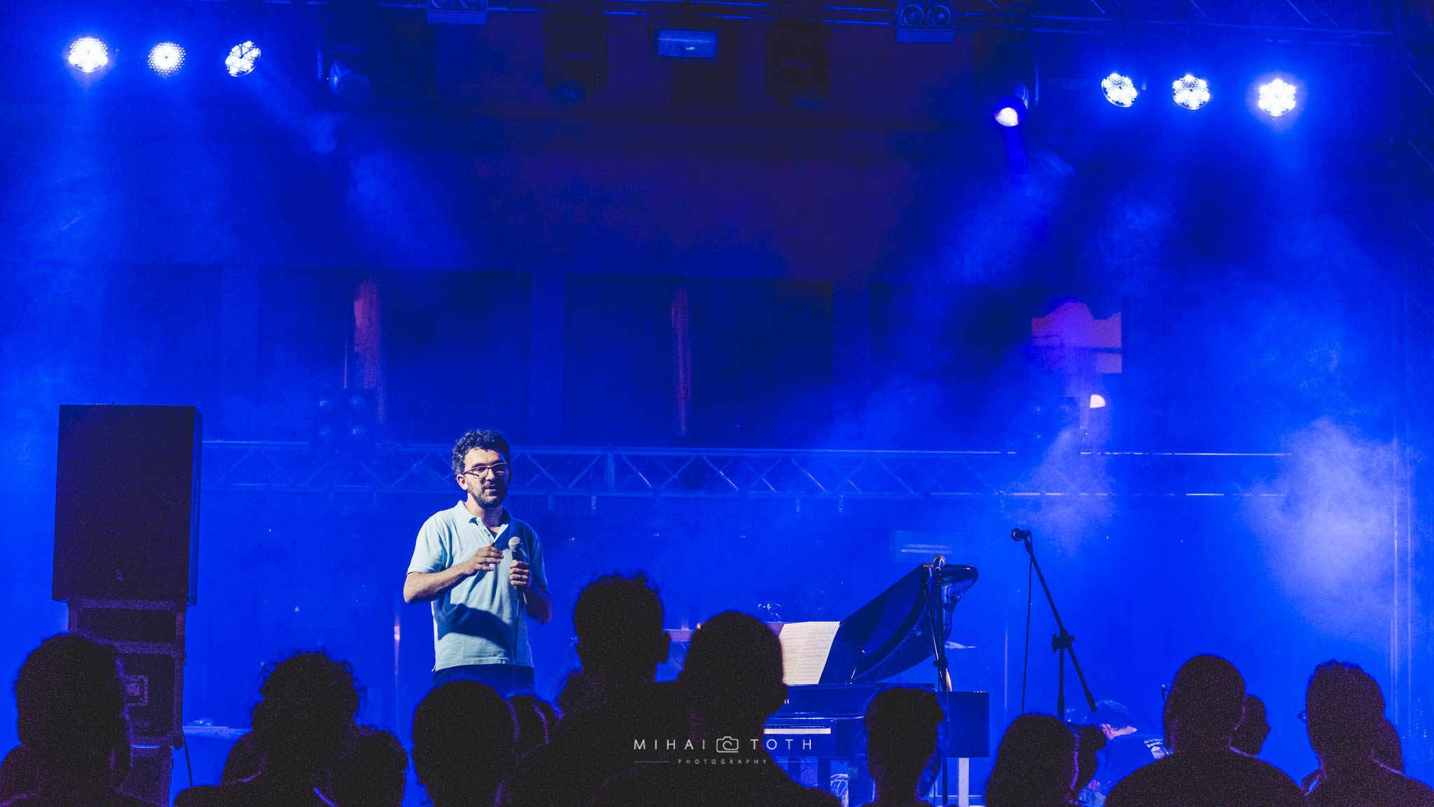Pianist Teo Milea performing at Music Travel Festival (Romania, 2016)