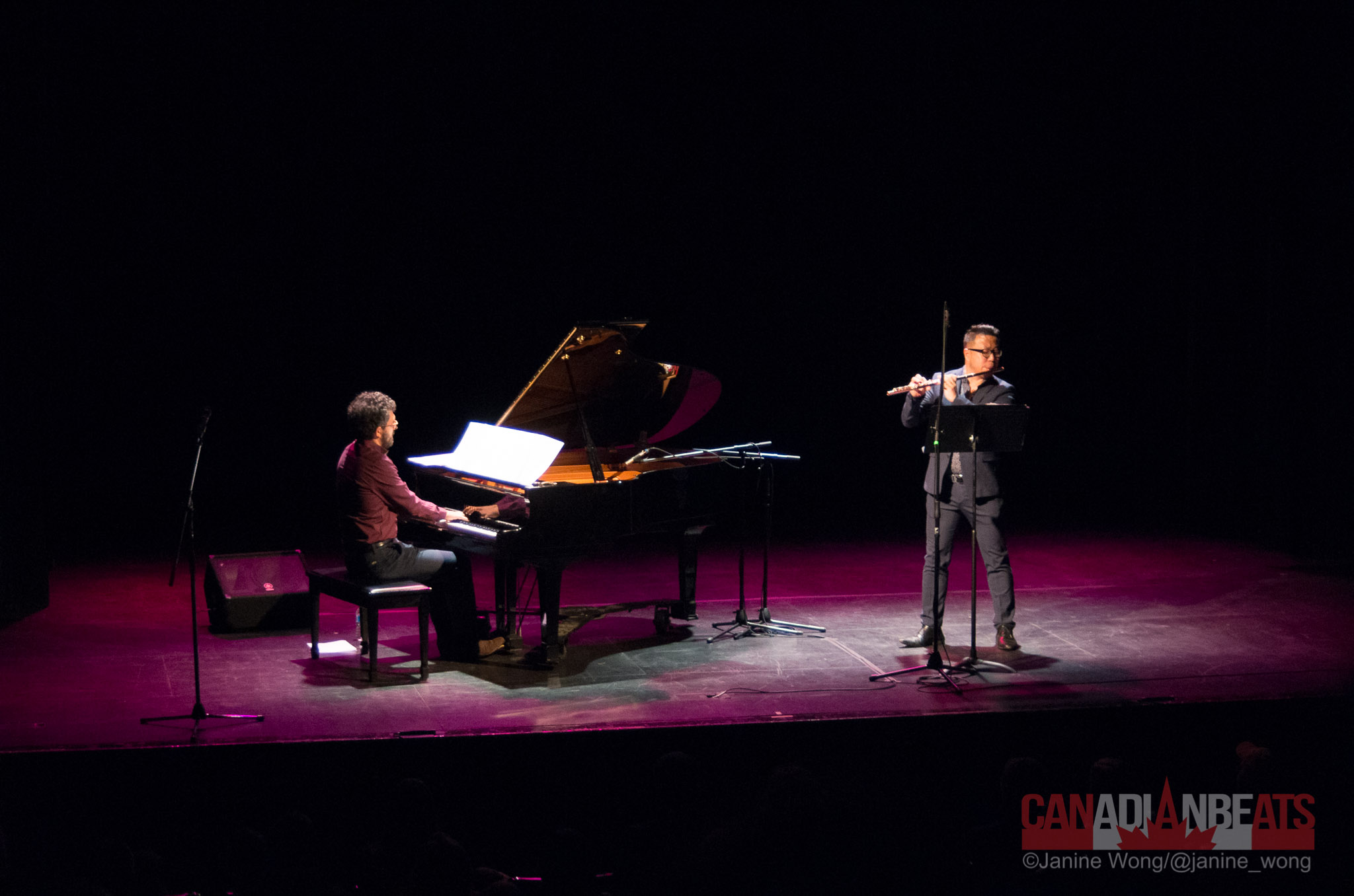Teo Milea performing in Toronto, Canada